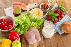 Recommended foods for hip arthrosis joint