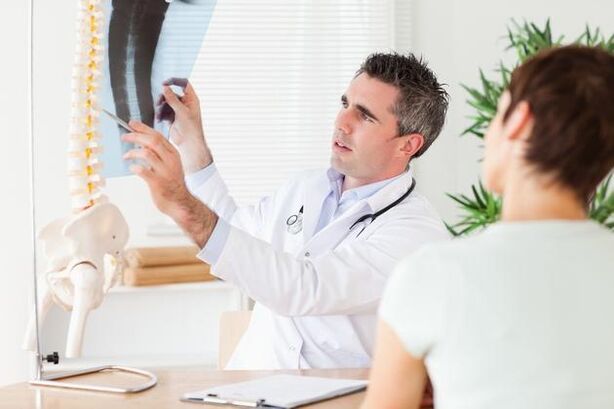 consultation with a cervical osteochondrosis specialist